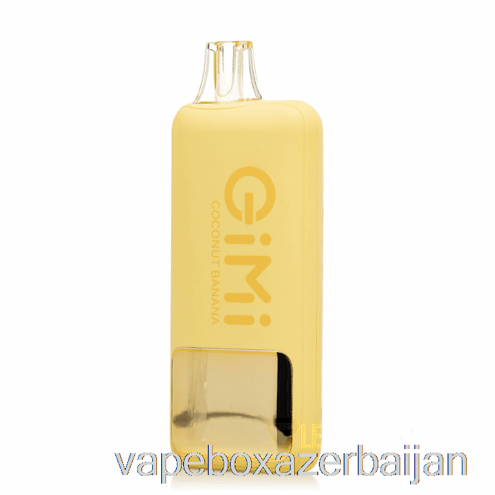 Vape Box Azerbaijan Flum Gimi 8500 Smart Disposable Coconut Banana